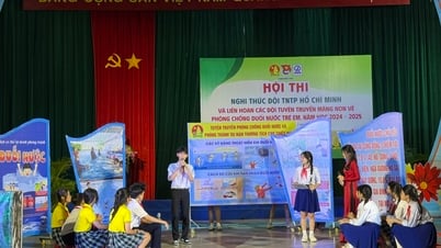 More than 300 children compete in team etiquette and promote youth