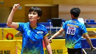 Команда Dieu Khanh - Thanh Thu превзошла своих ветеранов и выиграла женский чемпионат по настольному теннису в парном разряде.