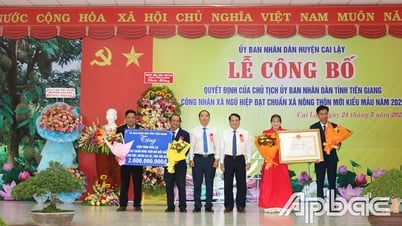 Ngũ Hiệp ra mắt xã nông thôn mới kiểu mẫu
