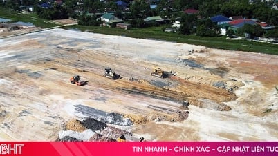 Dồn sức thi công Dự án Khu công nghiệp VSIP Hà Tĩnh