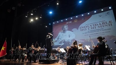 Emotional art night in memory of President Ho Chi Minh in Venezuela