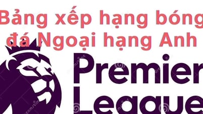 Bảng xếp hạng Ngoại hạng Anh 2024/25 - Vòng 38