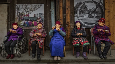 Close-up of peaceful life of people around the world