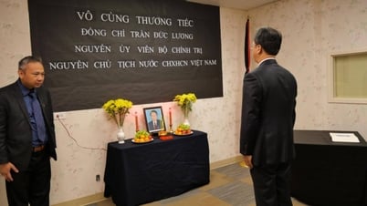 El Consulado General de Vietnam en San Francisco conmemora al expresidente Tran Duc Luong