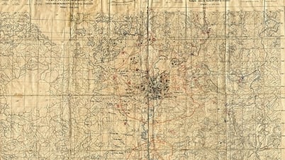 ディエンビエンフー作戦における貴重な地図