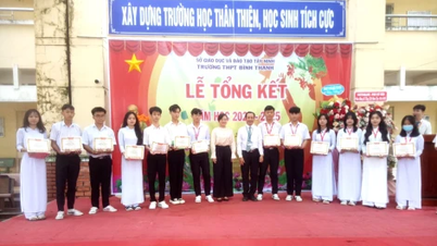 Trường THPT Bình Thạnh, thị xã Trảng Bàng tổng kết năm học 2024-2025