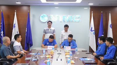 Ký kết chương trình phối hợp công tác năm 2025 giữa Đoàn Thanh niên VIMC và Đoàn Thanh niên Các cơ quan Đảng tỉnh Nghệ An