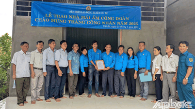 Bezirk Cai Be: Übergabe des „Union Shelter“-Hauses an Herrn Ho Minh Tien