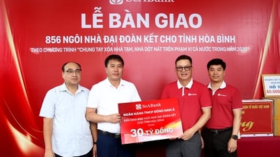 SeABank hands over 856 solidarity houses to Hoa Binh province