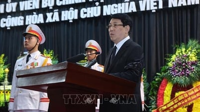 Texte intégral de l'éloge funèbre prononcé lors de la cérémonie commémorative de l'ancien président Tran Duc Luong