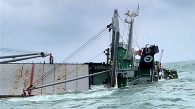Un bateau coule à Vung Ang, 10 personnes portées disparues en mer