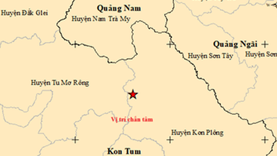 Quảng Nam và Kon Tum xảy ra liên tiếp 13 trận động đất