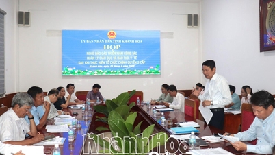 Implementing education and health management when implementing two-level local government