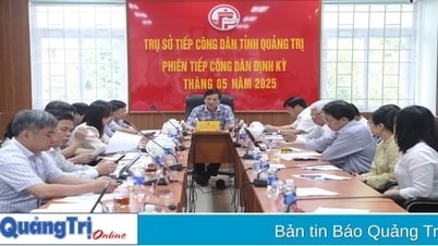 省人民委員会のホアン・ナム委員長代行が2025年5月に定期的に住民の訪問を受ける