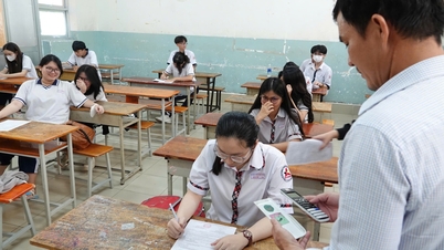 Học sinh lớp 12 TP.HCM thi thử tốt nghiệp THPT theo quy trình thi thật