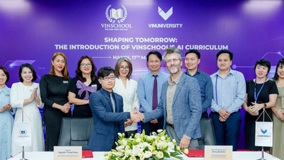 Vinschool triển khai chương trình giáo dục trí tuệ nhân tạo toàn diện từ mầm non đến lớp 12