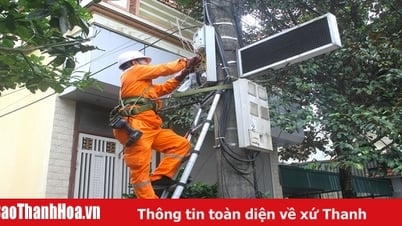 La Compañía Eléctrica Thanh Hoa dialoga con sus trabajadores: Trabajen con seguridad, regresen a casa con seguridad.
