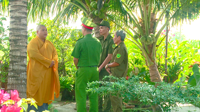 Mô hình “Phật tử chùa Vạn Phước tự quản về an ninh trật tự” phát huy hiệu quả tích cực