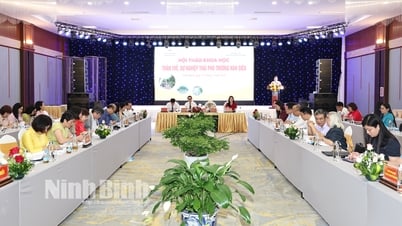 Organización del seminario científico "Vida y trayectoria del Gran Tutor Truong Han Sieu"