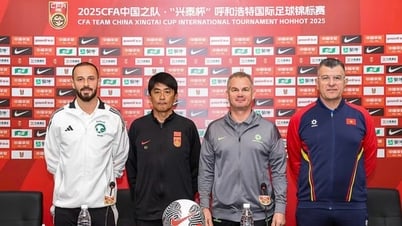 U16 Việt Nam quyết tâm chơi tốt từng trận tại giải U16 CFA Team China 2025