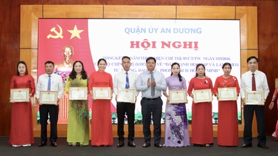 Quận ủy An Dương tổng kết 10 năm thực hiện Chỉ thị 05-CT/TW của Bộ Chính trị