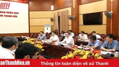 Chủ tịch UBND tỉnh Đỗ Minh Tuấn tiếp và làm việc với Tập đoàn Công nghiệp Than - Khoáng sản Việt Nam