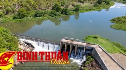 “Sức mạnh” từ kênh tiếp nước hồ Cà Giây