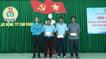 Liên đoàn Lao động TP. Cam Ranh gặp mặt, tri ân đoàn viên, người lao động