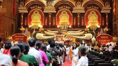 Xá lợi Đức Phật sẽ được cung rước từ Cung Trúc Lâm về chùa Chuông (Hưng Yên) vào 6h30' ngày 28/5