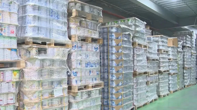 Long An : Près de 25 tonnes de lait en poudre d'origine inconnue découvertes