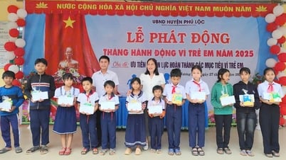 Phú Lộc phát động tháng hành động vì trẻ em năm 2025