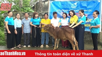 La Unión de Mujeres del distrito de Vinh Loc apoya a sus miembros para superar las dificultades
