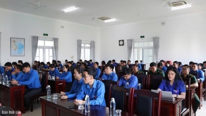 Hơn 200 cán bộ đoàn chủ chốt tham dự Hội nghị báo cáo viên, tuyên truyền viên
