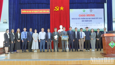Vĩnh Long: Hợp tác đào tạo nguồn nhân lực chất lượng cao với Trường đại học Sanjo City-Nhật Bản
