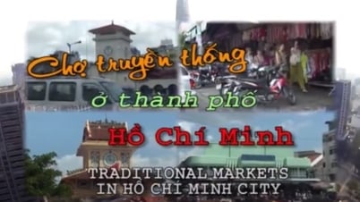 ตลาดแบบดั้งเดิมในนครโฮจิมินห์
