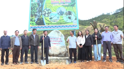 Deputy Secretary of the Provincial Party Committee Nguyen Duc Tuy surveyed tourist attractions in Tu Mo Rong district.