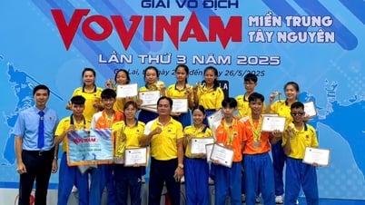 GIẢI VÔ ĐỊCH VOVINAM MIỀN TRUNG - TÂY NGUYÊN LẦN THỨ V NĂM 2025: Phú Yên đoạt vị trí thứ 3 toàn đoàn