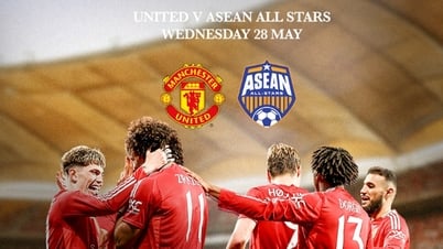 Live-Fußball ASEAN All Stars vs. MU: Hai Long startet
