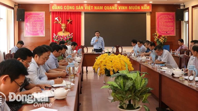 Le département de la construction de Dong Nai doit « sprinter » pour mener à bien ses tâches, sans attendre la fin de l'année