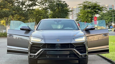 Lamborghini Urus 2022 wird in Hanoi für mehr als "unverpackte" Autos verkauft
