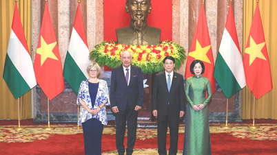 Chủ tịch nước Lương Cường chủ trì lễ đón Tổng thống Hungary Sulyok Tamas