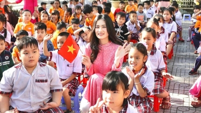 Miss Ý Nhi entre los 8 mejores proyectos benéficos de Miss Mundo - Periódico electrónico Cao Bang