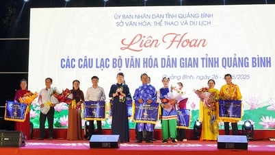 CLB Tuồng bội Khương Hà đoạt giải nhất liên hoan các CLB văn hóa dân gian tỉnh Quảng Bình