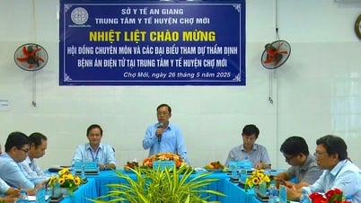 Thẩm định bệnh án điện tử tại Trung tâm Y tế huyện Chợ Mới
