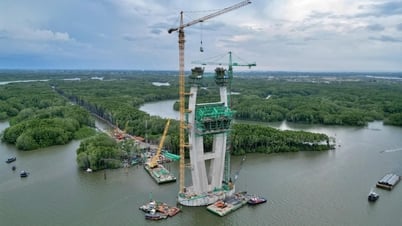 Diện mạo cầu có nhịp chính dài nhất Đông Nam Á sau gần 2 năm thi công