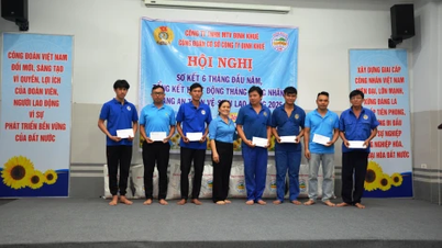 Dinh Khue Company Limited: Many activities to care for workers during Workers' Month 2025