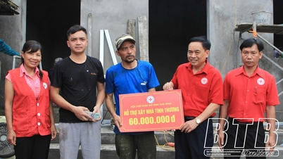  Hỗ trợ xây nhà tình thương cho các hộ khó khăn tại huyện Hưng Hà