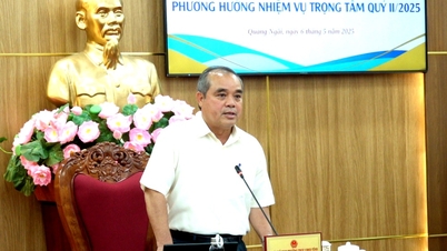 省人民委員会は、文化スポーツ観光局と協力して、2025年第1四半期の任務の結果と第2四半期の任務の展開に取り組んでいます。