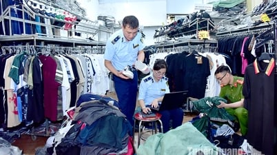 ตรวจยึดสินค้ารองเท้าและเสื้อผ้า 306 รายการ ที่มีเครื่องหมายการค้าปลอมแปลงตราสินค้าดัง