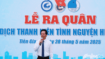 Tiền Giang: Ra quân Chiến dịch Thanh niên tình nguyện hè năm 2025
